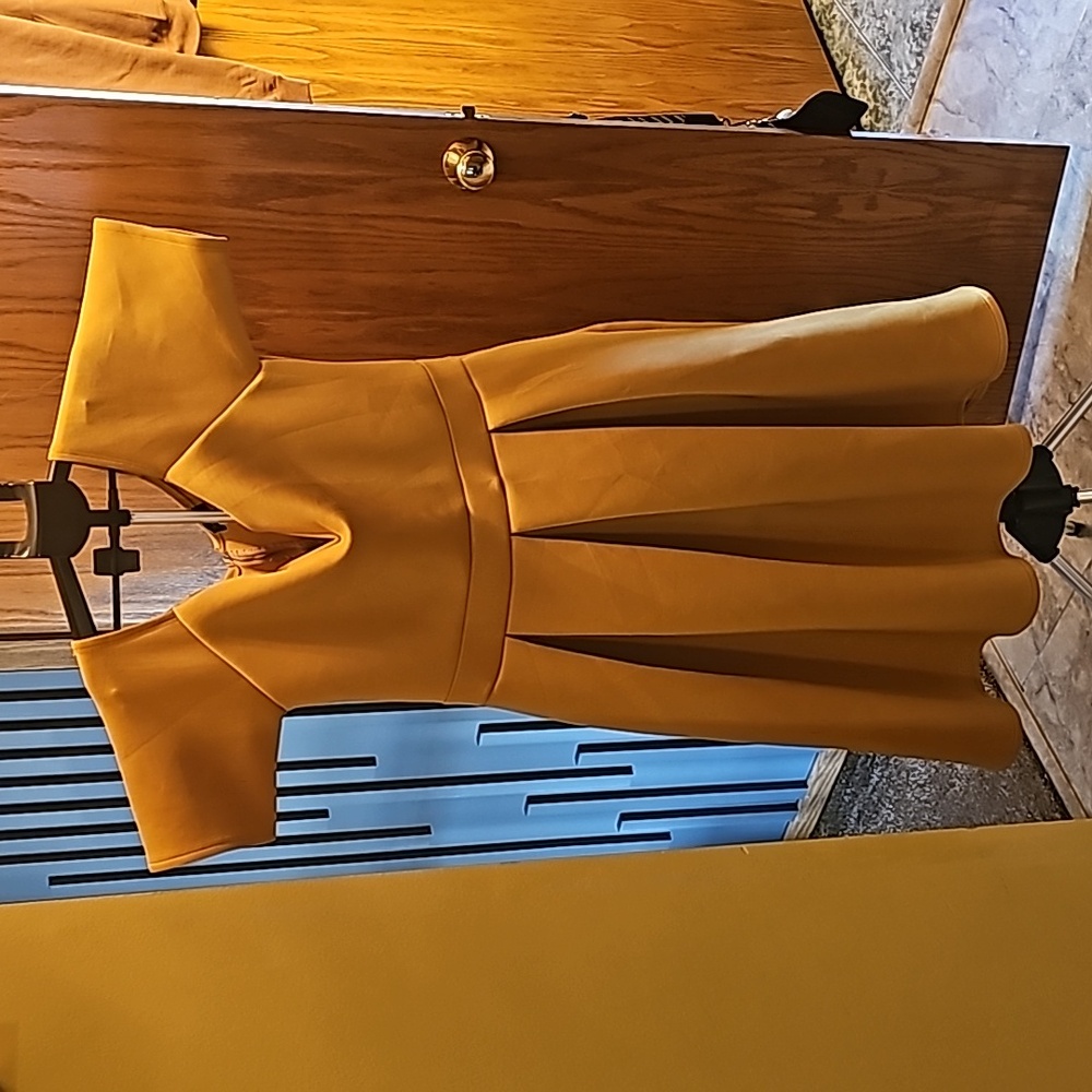 Scuba cocktail dress